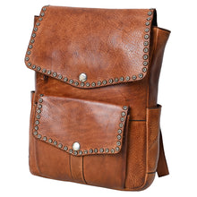 Load image into Gallery viewer, SWC139 Backpack Genuine Leather women bag western Bag