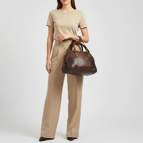 Signature Dome Carryall Speedy Bag