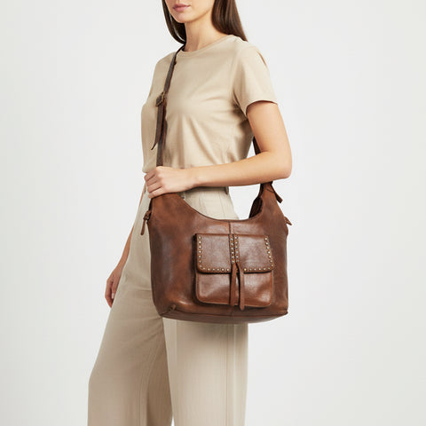 Signature Front-Pocket Carry Shoulder Bag