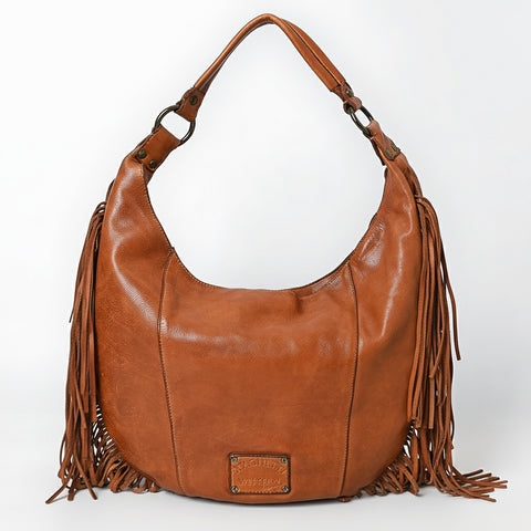 Signature Side-Fringe Hobo Bag