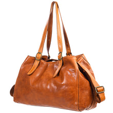 Load image into Gallery viewer, SWC132TAN Tote Genuine Leather women bag western Bag