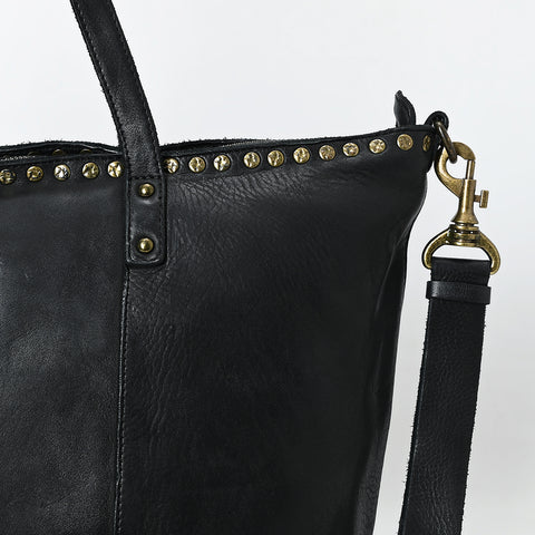 The Meridian Studded Carryall Tote Bag