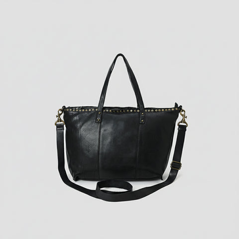 The Meridian Studded Carryall Tote Bag