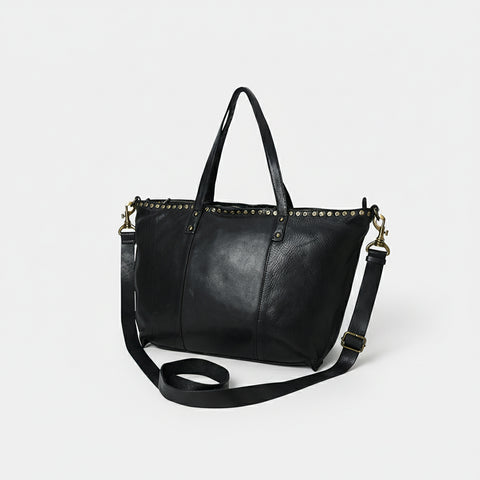 The Meridian Studded Carryall Tote Bag