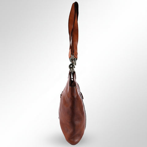 The Luxe Riveted Shoulder Bag