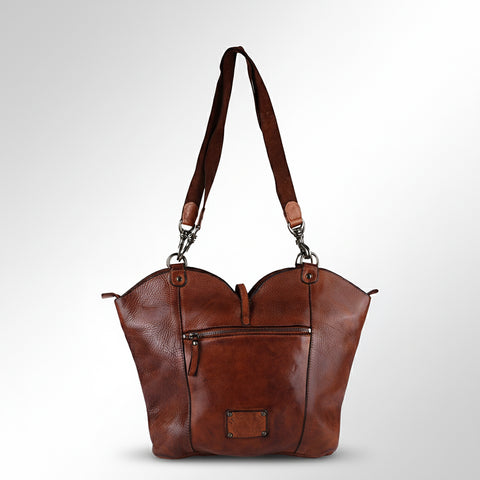 The Luxe Riveted Shoulder Bag