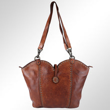 Load image into Gallery viewer, SWC136BTAN Hobo Genuine Leather women bag western Bag