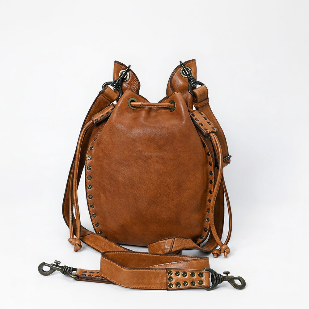 The Rivet Drawstring Bucket Bag – Spaghetti Western Retail