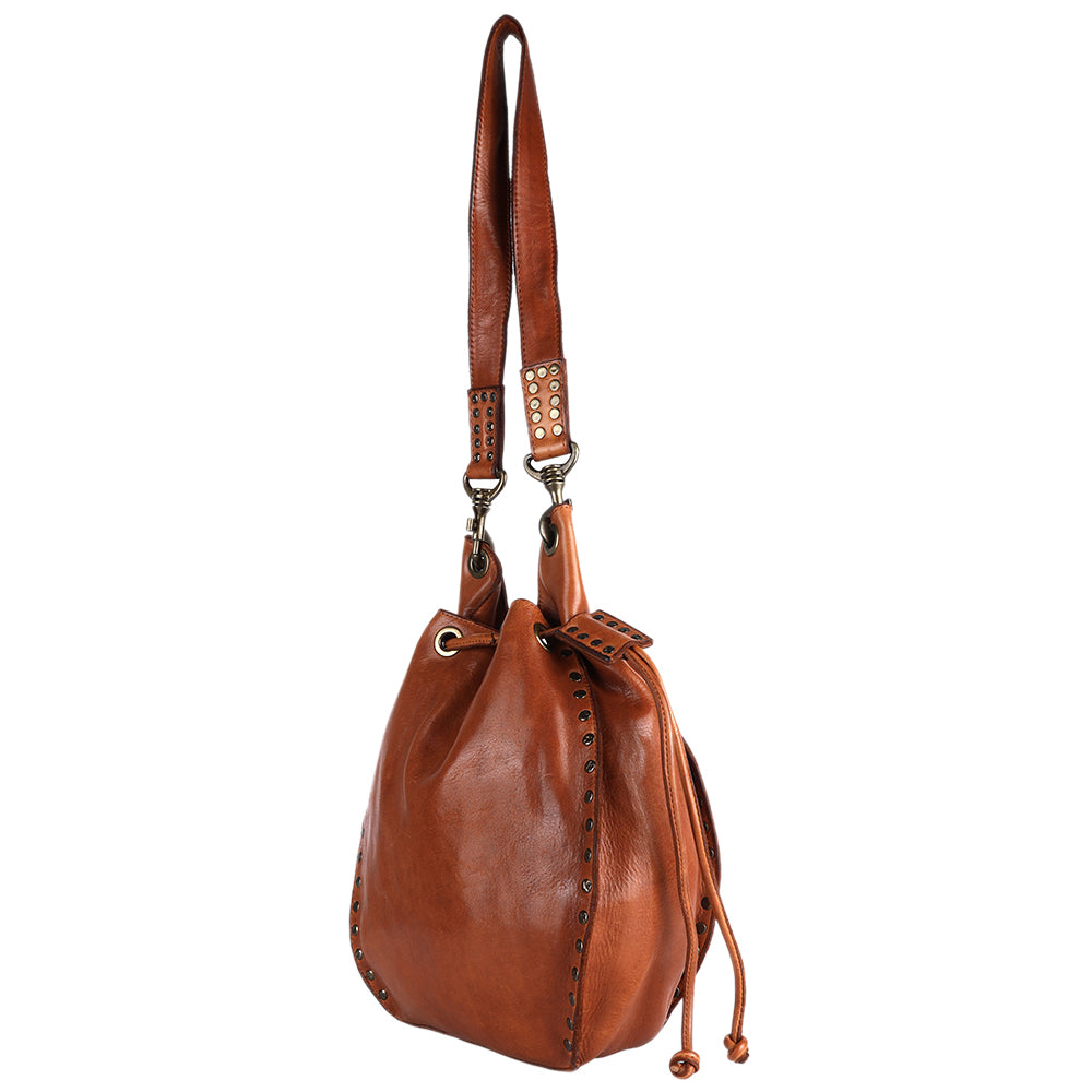 SWC137TAN Tote Genuine Leather women bag western Bag