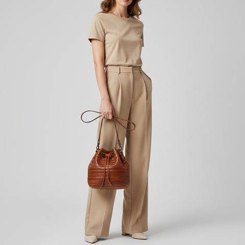 The Minimalist Carry Bucket Bag