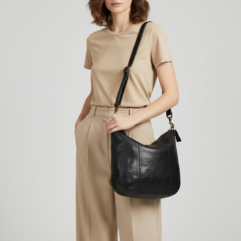 Relaxed Carry Hobo Bag