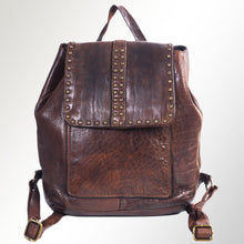 Load image into Gallery viewer, SWC145 Backpack Genuine Leather women bag western Bag