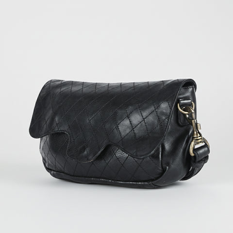 Sleek Structured Crossbody Bag