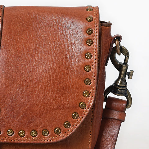 Antique Brass Shoulder Bag