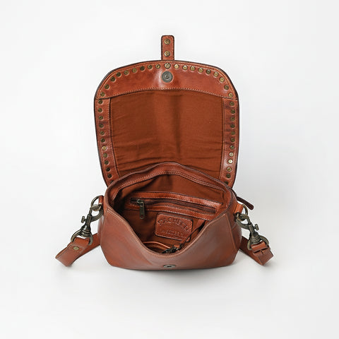 Antique Brass Shoulder Bag