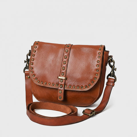 Antique Brass Shoulder Bag