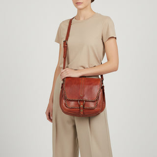 SWC157 Crossbody Genuine Leather women bag western Bag