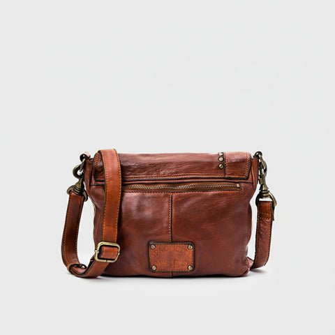 Sleek Rivet Crossbody Bag