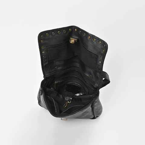 Compact Buckle Shoulder Bag