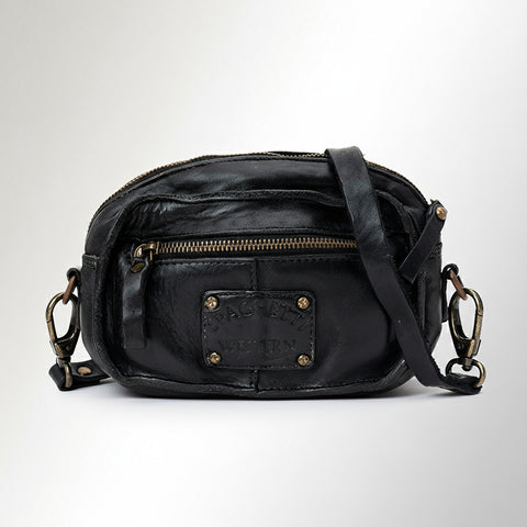 Small Black Star Crossbody