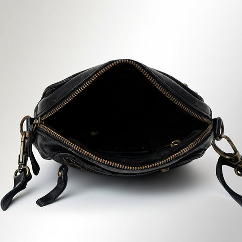 Small Black Star Crossbody