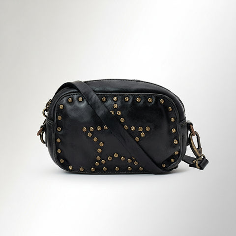 Small Black Star Crossbody