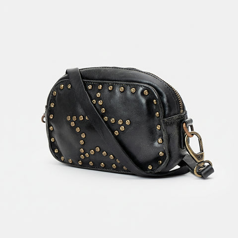 Small Black Star Crossbody
