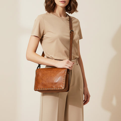 Bronella - Premium Leather Crossbody Bag