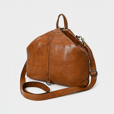 Fioranza - Leather Riveted Crossbody