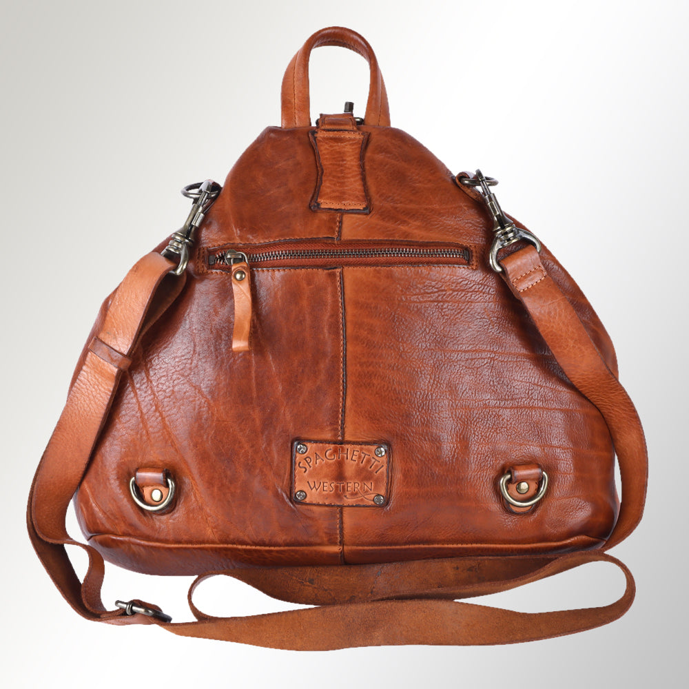 SWC194TAN Crossbody Genuine Leather women bag western Bag