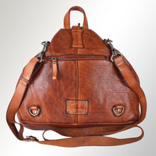 Load image into Gallery viewer, SWC194TAN Crossbody Genuine Leather women bag western Bag