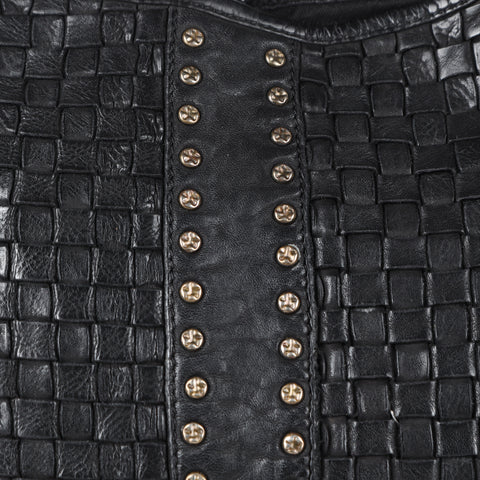 Venturo - Basket Weave Hobo Bag