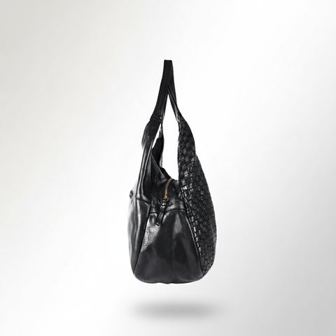 Venturo - Basket Weave Hobo Bag