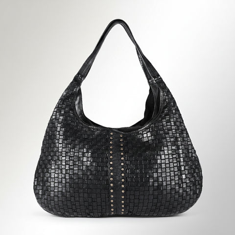 Venturo - Basket Weave Hobo Bag