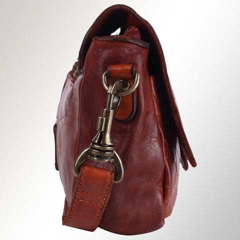 Sleek Structured Crossbody Bag
