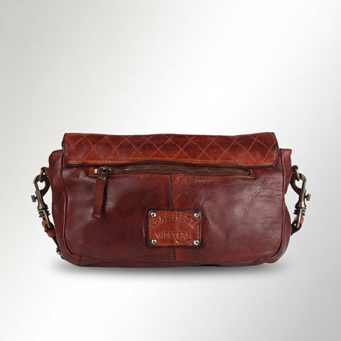 Sleek Structured Messenger Bag