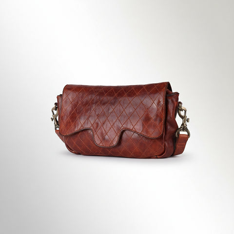 Sleek Structured Messenger Bag