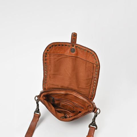 Antique Brass Shoulder Bag