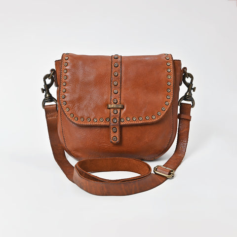 Antique Brass Shoulder Bag