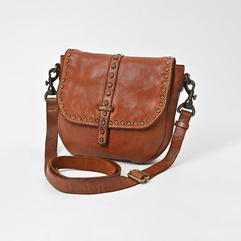 Antique Brass Shoulder Bag