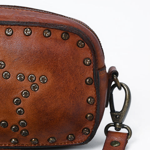 Small Black Star Crossbody
