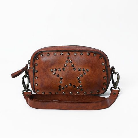 Small Black Star Crossbody