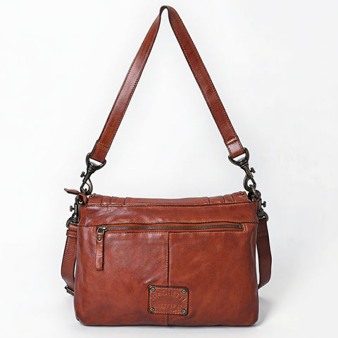 Studded Leather Crossbody Bag