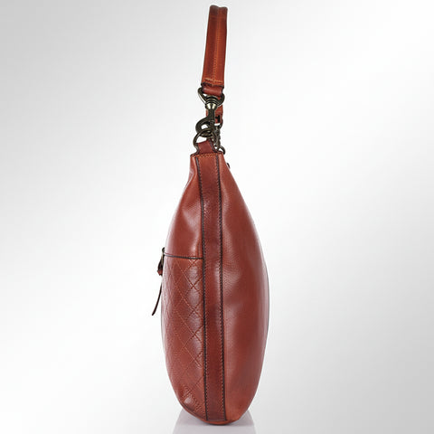 Studded Leather Shoulder Bag