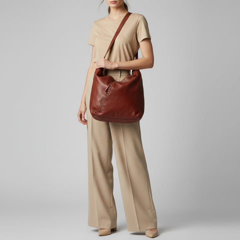 Altamira - Premium Leather Hobo Bag