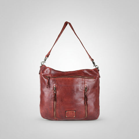 Fiorente - Full Grain Leather Hobo