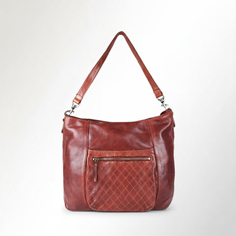 Fiorente - Full Grain Leather Hobo
