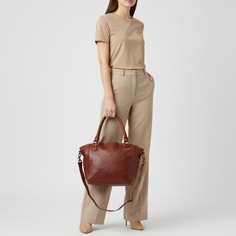 Lunetta - Luxury Leather Tote Bag