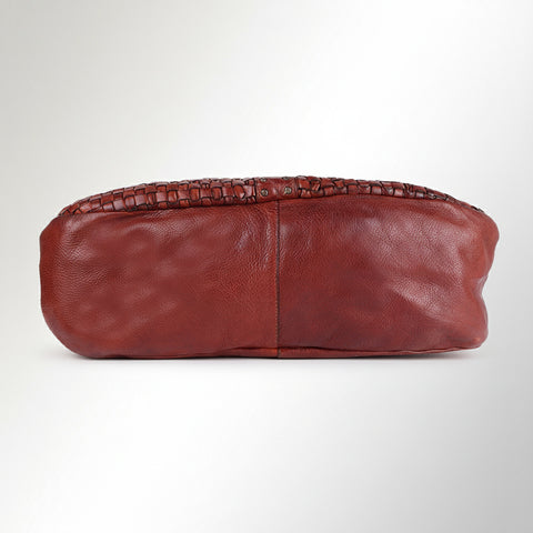 Venturo - Basket Weave Hobo Bag