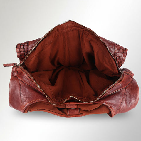Venturo - Basket Weave Hobo Bag